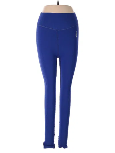 Pre-owned Fp Movement Active Pants In Blue