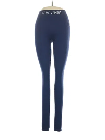 Pre-owned Fp Movement Active Pants In Blue