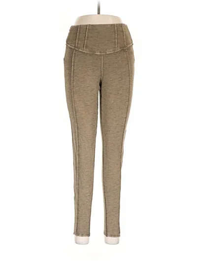 Pre-owned Fp Movement Active Pants In Brown