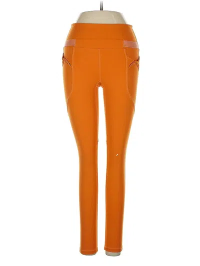 Pre-owned Fp Movement Active Pants In Orange