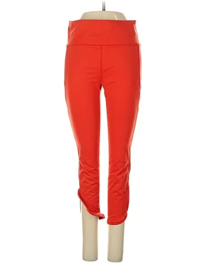 Pre-owned Fp Movement Active Pants In Orange