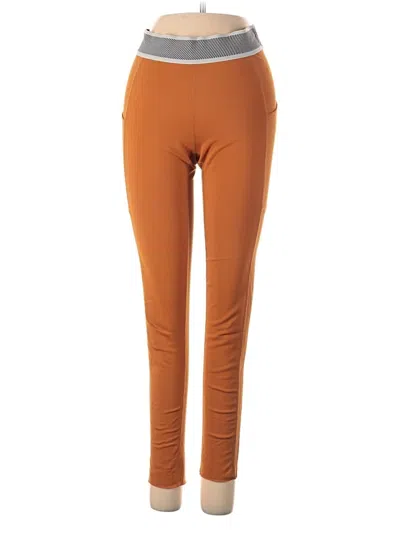 Pre-owned Fp Movement Active Pants In Orange