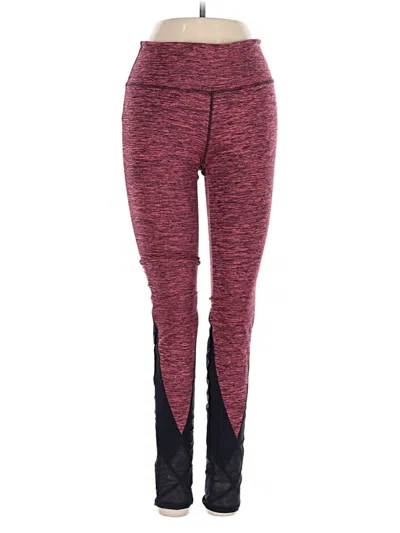 Pre-owned Fp Movement Active Pants In Red