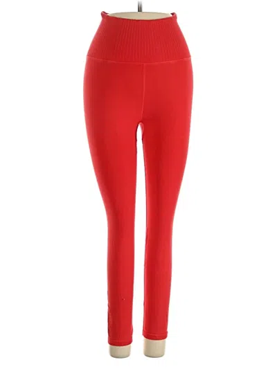 Pre-owned Fp Movement Active Pants In Red