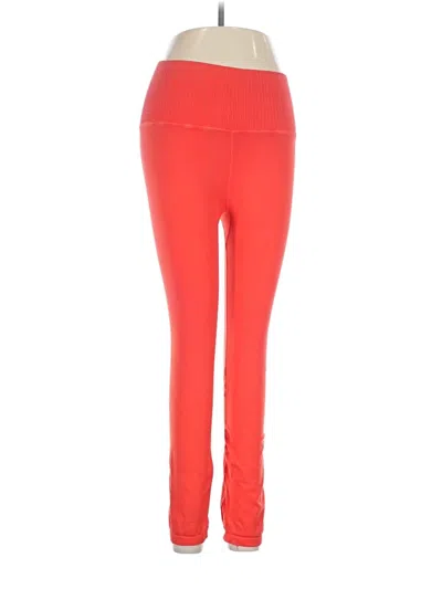 Pre-owned Fp Movement Active Pants In Red