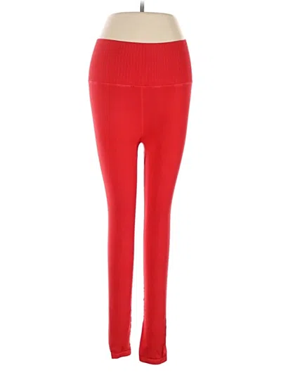 Pre-owned Fp Movement Active Pants In Red