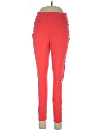 Pre-owned Fp Movement Active Pants In Red