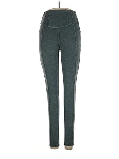 Pre-owned Fp Movement Active Pants In Teal