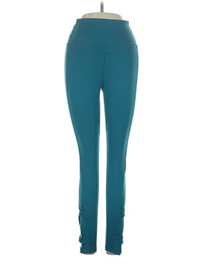 Pre-owned Fp Movement Active Pants In Teal