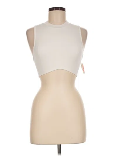 Pre-owned Fp Movement Active Tank Top In Ivory