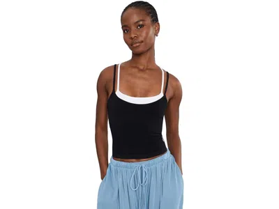 Fp Movement All Clear Coastline Cami Women's Clothing Black Combo: Xl (women's 16)