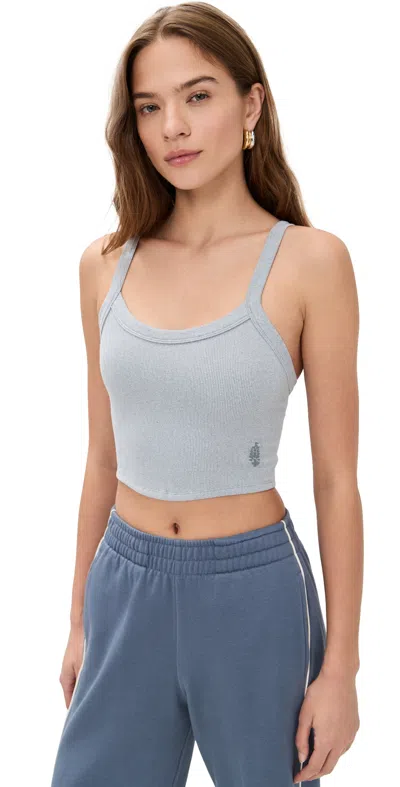 Fp Movement All Clear Solid Cami Heather Grey In Gray