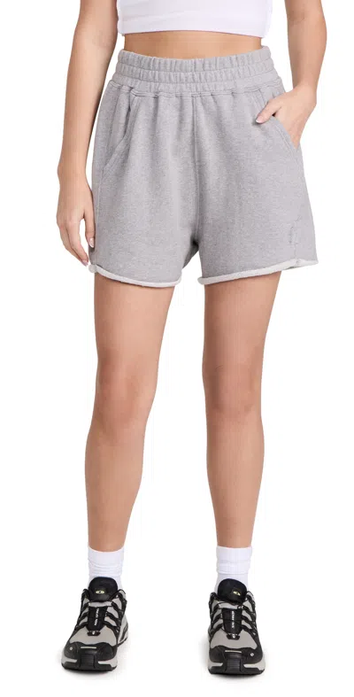 Fp Movement All Star Solid Shorts Heather Grey
