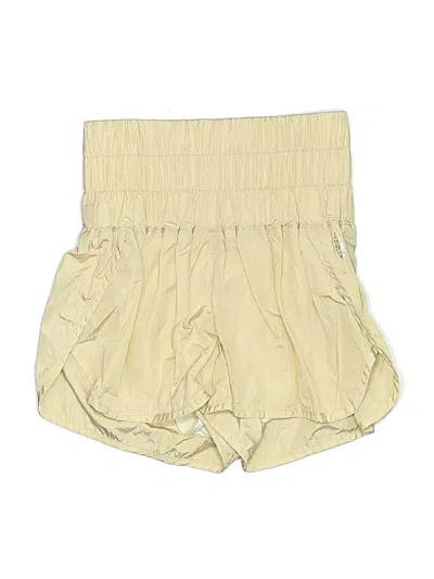 Pre-owned Fp Movement Athletic Shorts In Gold