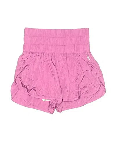 Pre-owned Fp Movement Athletic Shorts In Pink