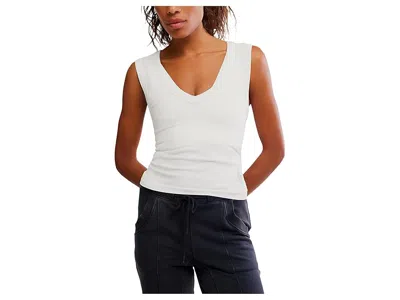 Fp Movement Bittersweet Rib Essential Women's Clothing White: Md-lg (women's 8-12)