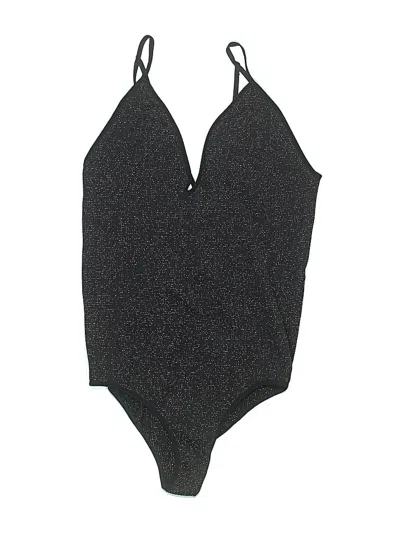 Pre-owned Fp Movement Bodysuit In Black