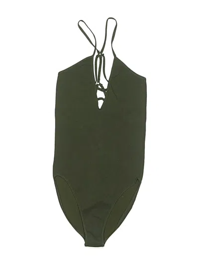 Pre-owned Fp Movement Bodysuit In Green