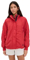 Fp Movement Breeze Blocker Jacket Cranberry Combo In Red
