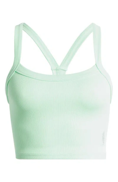 Fp Movement By Free People All Clear Rib Crop Camisole In Green