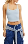 Fp Movement By Free People Fp Movement All Clear Rib Crop Camisole In Gray