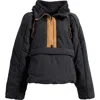 Fp Movement By Free People Fp Movement In A Pillow Water Resistant Packable Puffer Anorak In Black