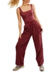 Fp Movement By Free People Fp Movement Inbound Stretch Cotton Jumpsuit