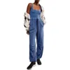 Fp Movement By Free People Fp Movement Inbound Stretch Cotton Jumpsuit In Blue