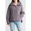 Fp Movement By Free People Fp Movement Pippa Water Resistant Packable Pullover In Silver