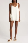Fp Movement By Free People Hot Shot Mini Sport Dress In White