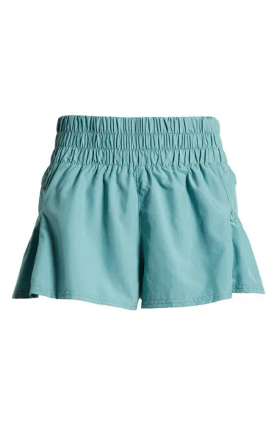 Fp Movement By Free People Get Your Flirt On Shorts In Eucalyptus