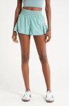 Fp Movement By Free People Get Your Flirt On Shorts In Eucalyptus