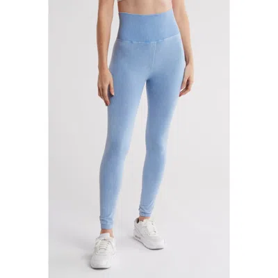 Fp Movement By Free People Good Karma Leggings In Blue