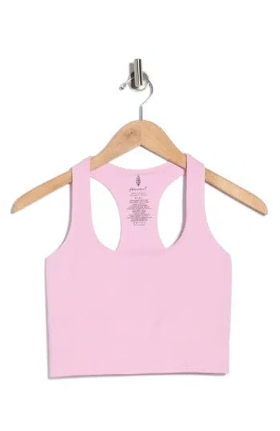 Fp Movement By Free People Happiness Runs Corset Racerback Sports Bra In Pink