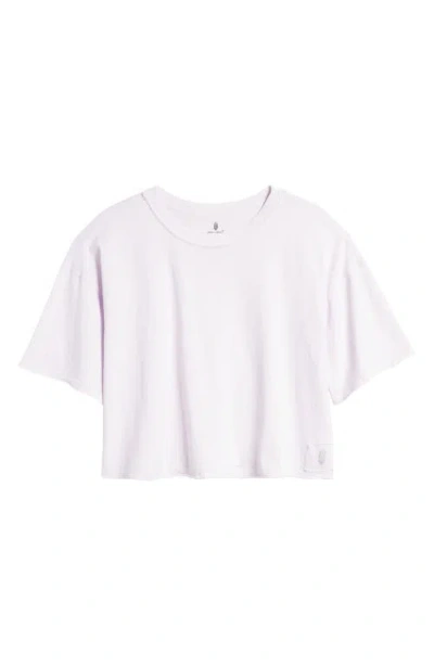 Fp Movement By Free People Inspire Cotton T-shirt In Rose Wash