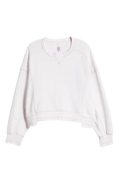 Fp Movement By Free People Intercept Cotton Blend Sweatshirt