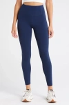 Fp Movement By Free People Never Better High Waist Leggings In Midnight Navy