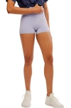 Fp Movement By Free People Never Better Pocket Bike Shorts In Platinum
