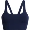 Fp Movement By Free People Never Better Racerback Bra In Midnight Navy