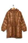 Fp Movement By Free People Patricia Packable Quilted Coat In Walnut