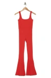 Fp Movement By Free People Rich Soul Flare Leg Jumpsuit In Bittersweet