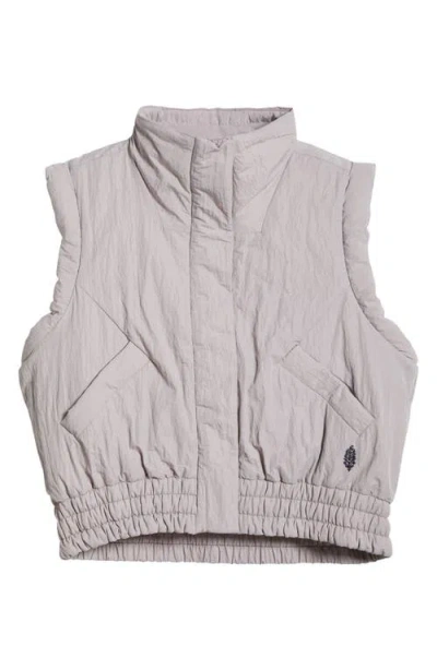 Fp Movement By Free People Scrunch Time Puffer Vest In Oyster