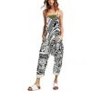 Fp Movement By Free People Womens Striped Cotton Jumpsuit