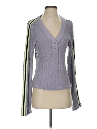 Pre-owned Fp Movement Cardigan Sweater In Gray