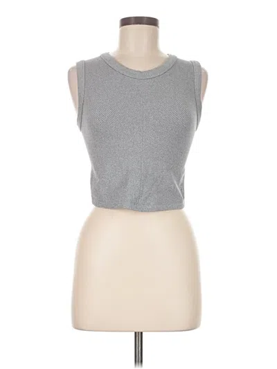 Pre-owned Fp Movement Cardigan Sweater In Silver