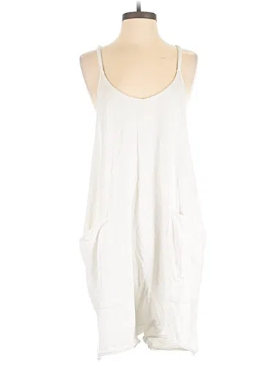 Pre-owned Fp Movement Casual Dress In White
