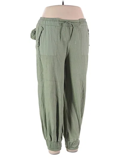 Pre-owned Fp Movement Casual Pants In Green
