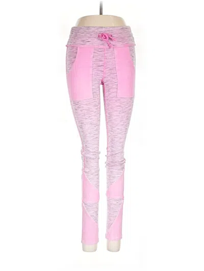 Pre-owned Fp Movement Casual Pants In Pink