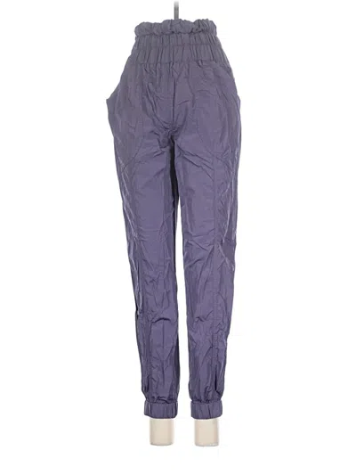 Pre-owned Fp Movement Casual Pants In Purple