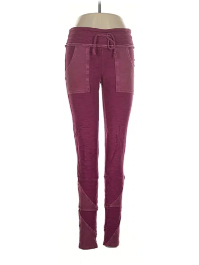 Pre-owned Fp Movement Casual Pants In Purple